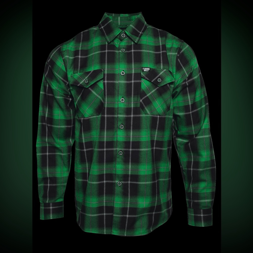 Dixxon Flogging Molly Limited Edition Flannel. Men’s size large.